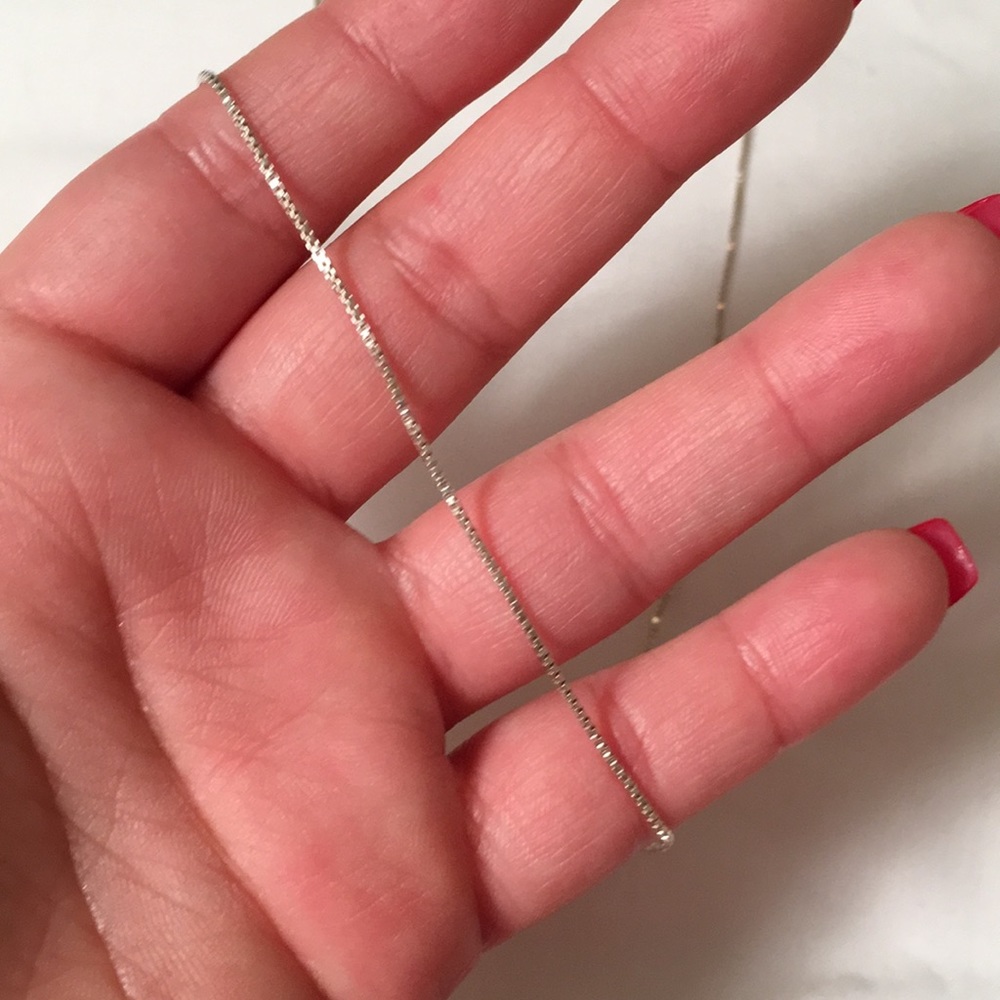 925 sterling silver necklace 22.5 in.